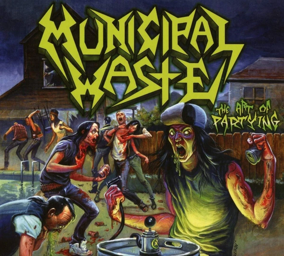 CD * MUNICIPAL WASTE - THE ART OF PARTYING # NEU OVP & - Bild 1 von 1