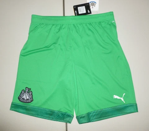 Puma Newcastle United Soccer Shorts L green GK premier league Goalkeeper DryCell Cover
