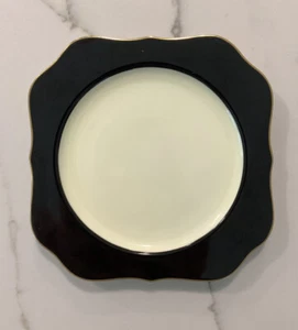 Set of 10 Noritake China Dessert Plates Hand Painted Scallop edge - Picture 1 of 7