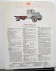 1949 White Truck Model WC 22 Sales Brochure & Specifications