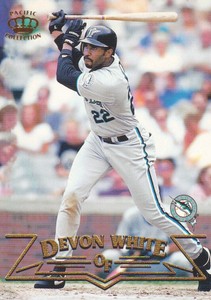1998 Pacific Baseball #309 Devon White
