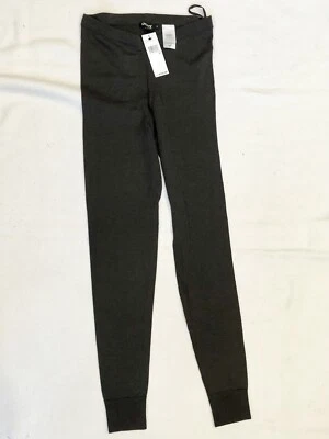 DKNY Charcoal Grey Sweater Knit Leggings sz M NWT - Image 1 of 4