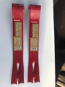 2 MICHIGAN INDUSTRIAL 7-1/2" MINI PRYBAR PRY BARS - Picture 1 of 2