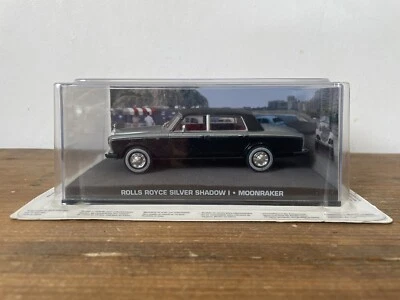 ROLLS ROYCE SILVER SHADOW #134 007 James Bond Car Collection MOONRAKER DIE CAST - Image 1 of 4