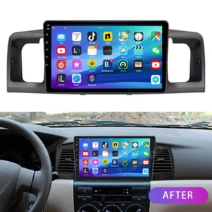 For Toyota Corolla 2003-2008 Car Stereo Radio Android 13 GPS NAVI WIFI BT Player - Picture 1 of 14