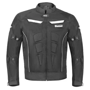 Buchii Air Mesh Motorcycle Jacket for mens & Motorbike Jacket Men Armoured CE - Picture 1 of 12