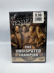 NEW SEALED DVD WWF 2001 VENGEANCE ONE UNDISPUTED CHAMPION - Picture 1 of 2