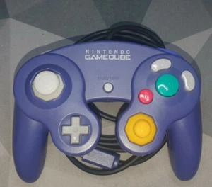 *Official* Nintendo Gamecube Controller Indigo & Clear VGC **FULLY TESTED** - Picture 1 of 6