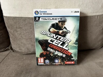 Splinter Cell: Conviction - Chinese Big Box Edition PC NEW SEALED - Image 1 of 4