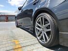 A Style Carbon Side Skirt Spoiler For Lexus Is F Sport Gse/Ave/Ase Facelift Only