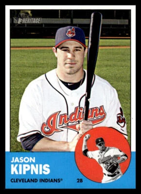 2012 Topps Heritage Jason Kipnis   36 Cleveland Indians - Image 1 of 2
