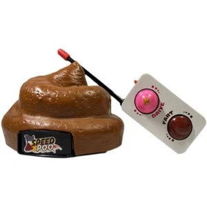 Novelty Fun Toys Turd Fart Sound RC Car Remote Control Poop 360° Rotating - Picture 1 of 8