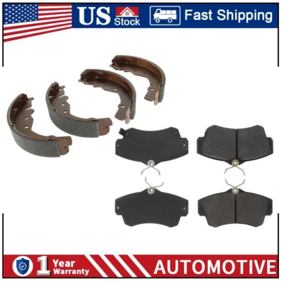 For Chrysler PT Cruiser Front Rear 2Of Brake Pad Set Drum Brake Shoe PZ - Image 1 of 4