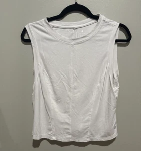 Apana White Crop Tank - Medium - Picture 1 of 3