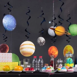 Decorations Home Decor Hanging Swirl Planetary Exploration Solar System - Picture 1 of 6