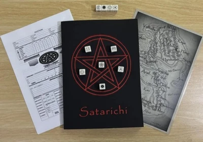 Satarichi: El juego de rol "Tapa Blanda"  (+10 Dados) - Imagen 1 de 4