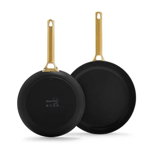 GreenPan Reserve 2-Piece Black Fry Pan Set (10" & 12") - Picture 1 of 7