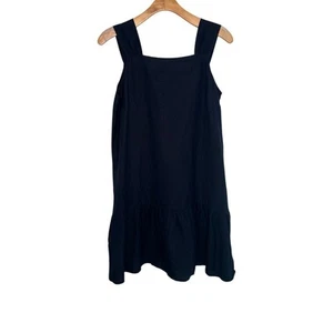 NUEVO CON ETIQUETAS LOFT Vestido Negro Sin Mangas Talla Grande - Imagen 1 de 5
