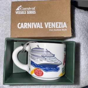 Carnival Cruise Lines Venezia Espressotasse Tasse Gefäße Serie Ornament 2oz - Bild 1 von 2
