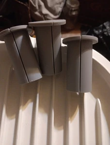 3Pcs Gray Silicone Cable Routing Kit for Starlink 1 Inch Wall Hole, Compatib... - Picture 1 of 1