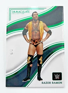 2023 Panini Immaculate Collection WWE - Razor Ramon #13 - Emerald Green - 1/5 - Bild 1 von 8