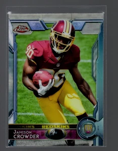 2015 Topps Chrome Jamison Crowder RC Refractor #172 Washington Redskins - Picture 1 of 2