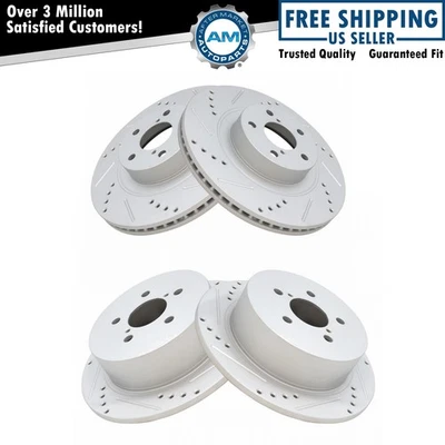 Rotores de freno delanteros y traseros para Subaru Legacy 2006-2009 Outback 2005-2009 Foto 1 de 4