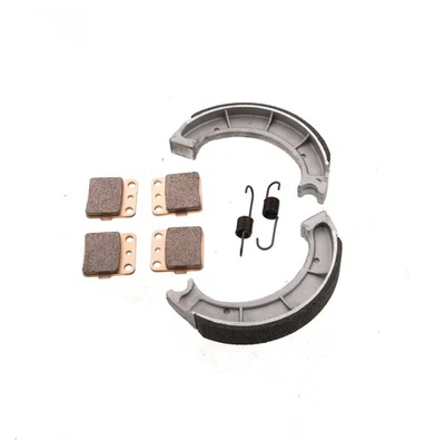 2002 2003 Yamaha Kodiak 400 YFM400 Severe Duty Front Pads & Rear Brake Shoes — 第 1/4 张图片