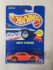 Hot Wheels BLUE CARD Chevy Stocker 1991 Collector #270 Metal Flake - Picture 1 of 2