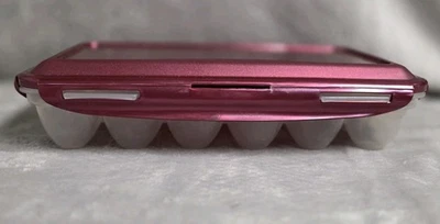 Lock N Lock Burgundy 18 Count Egg Plastic Holder Container - Image 1 of 4