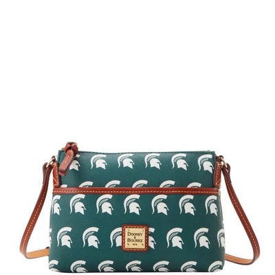 Dooney & Bourke Michigan State Ginger Crossbody - Image 1 of 4