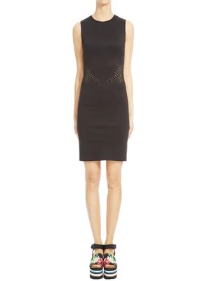 Vestido Clover Canyon Neopreno Corte Láser Elegante Negro Sin Mangas Talla M Foto 1 de 4