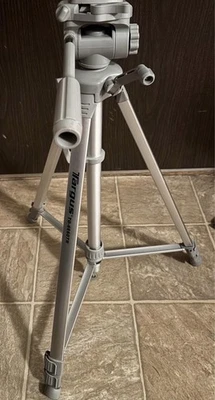 Tripod Stand Used in Great Condition Stands Up Around 5’3 Inches - Image 1 of 4