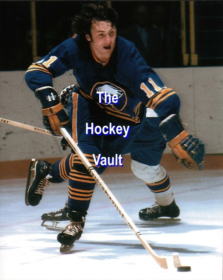 Buffalo SABRES Gilbert PERREAULT #11 Custom LAB 8X10 HOFer & 500 Goal SCORER WOW Foto 1 de 1