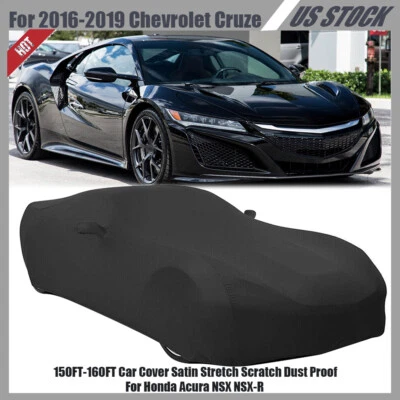 Cubierta de auto 150 ft-160 ft satinada elástica a prueba de arañazos a prueba de polvo para Honda Nissan Ford BMW Foto 1 de 4