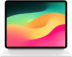 Apple Magic Keyboard for iPad Pro 12.9-inch MJQL3ZA/A-US English-White Excellent - Picture 1 of 8