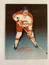 1981-82 Calgary Flames Postcards / Photos MEL BRIDGMAN - Rare & Vintage !