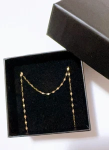 Collana Specchiata in ORO GIALLO 45CM Lucida ORO 18 KT 750% List. 245€ - Bild 1 von 7