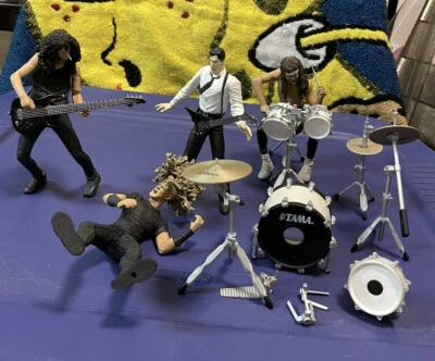 McFarlane Metallica Harvesters of Sorrow LOOSE figure set AC/DC Lot Read Descrip - Image 1 of 4