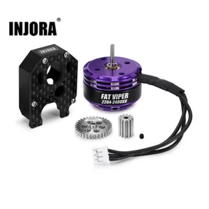 INJORA Fat Viper 2204 Motor Outrunner sin escobillas y montaje o ESC para 1/24 SCX24 - Imagen 1 de 18