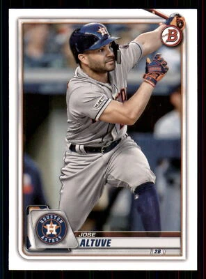 2020 Bowman Jose Altuve #88  Houston Astros - Image 1 of 2