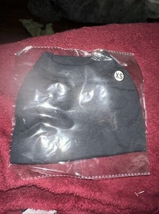 NWT-Black Pull Over Puppy/Dog T Shirt, XS 2-4 Ib - Picture 1 of 2