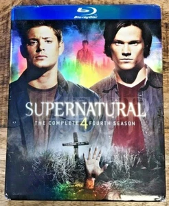 Supernatural: The Complete Fourth Season Blu-Ray Includes Slipbox-FAST SHIPPING! - Bild 1 von 11