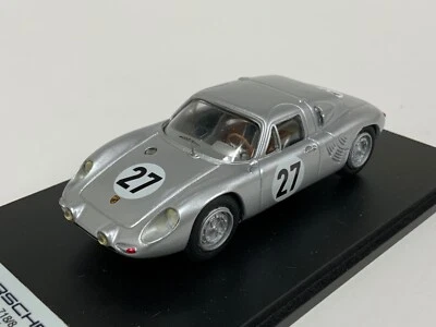 Modèle Porsche 1/43 Jade Voiture #27 De 1963 24 H Du Mans TR454 - Photo 1/4