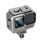 Aluminum Alloy Waterproof Case Protective Frame For GoPro 9/10/11 Black Camera R