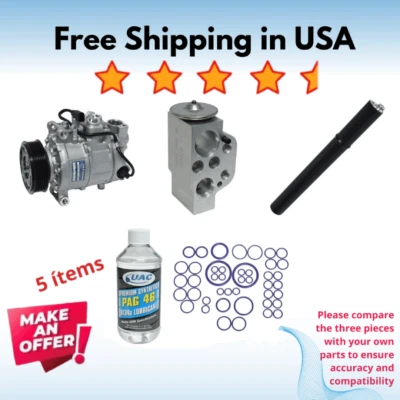 Compresor y válvula aire acondicionado apto para Audi A5 Quattro 2012 Foto 1 de 4