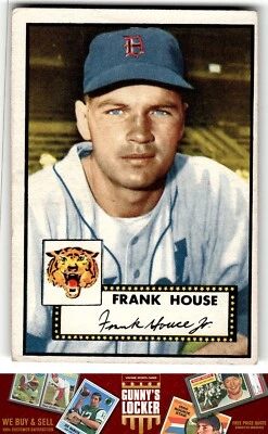 1952 Topps Frank House 146 Detroit Tigers - Image 1 of 2