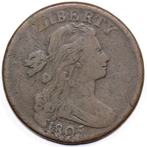 1805 1c Draped Bust Large Cent Cover