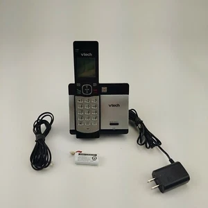 Vtech Cordless Phone with Caller ID Handset and Base Station Black CS5119-2 - Picture 1 of 11