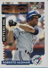 1995 Score Toronto Blue Jays Baseball Card #553 Roberto Alomar HIT